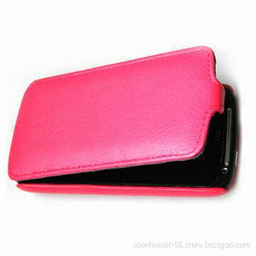 Convertible Flip Case for HTC Sensation, with Carbon Fiber Design